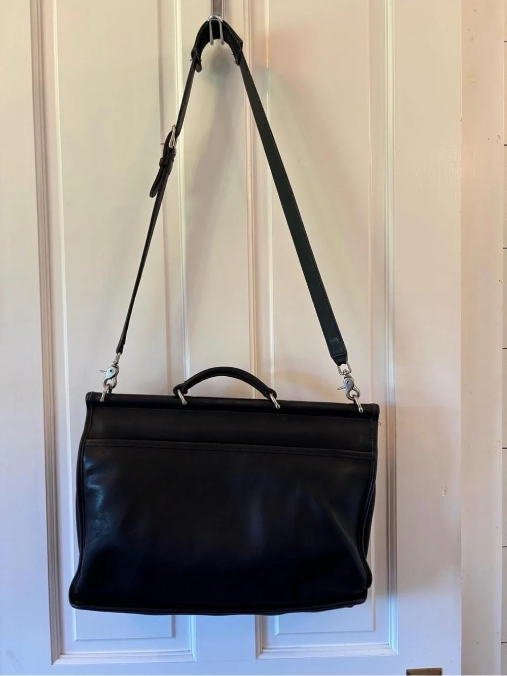 Authentic 90’s Vintage Coach Beekman Briefcase in Black